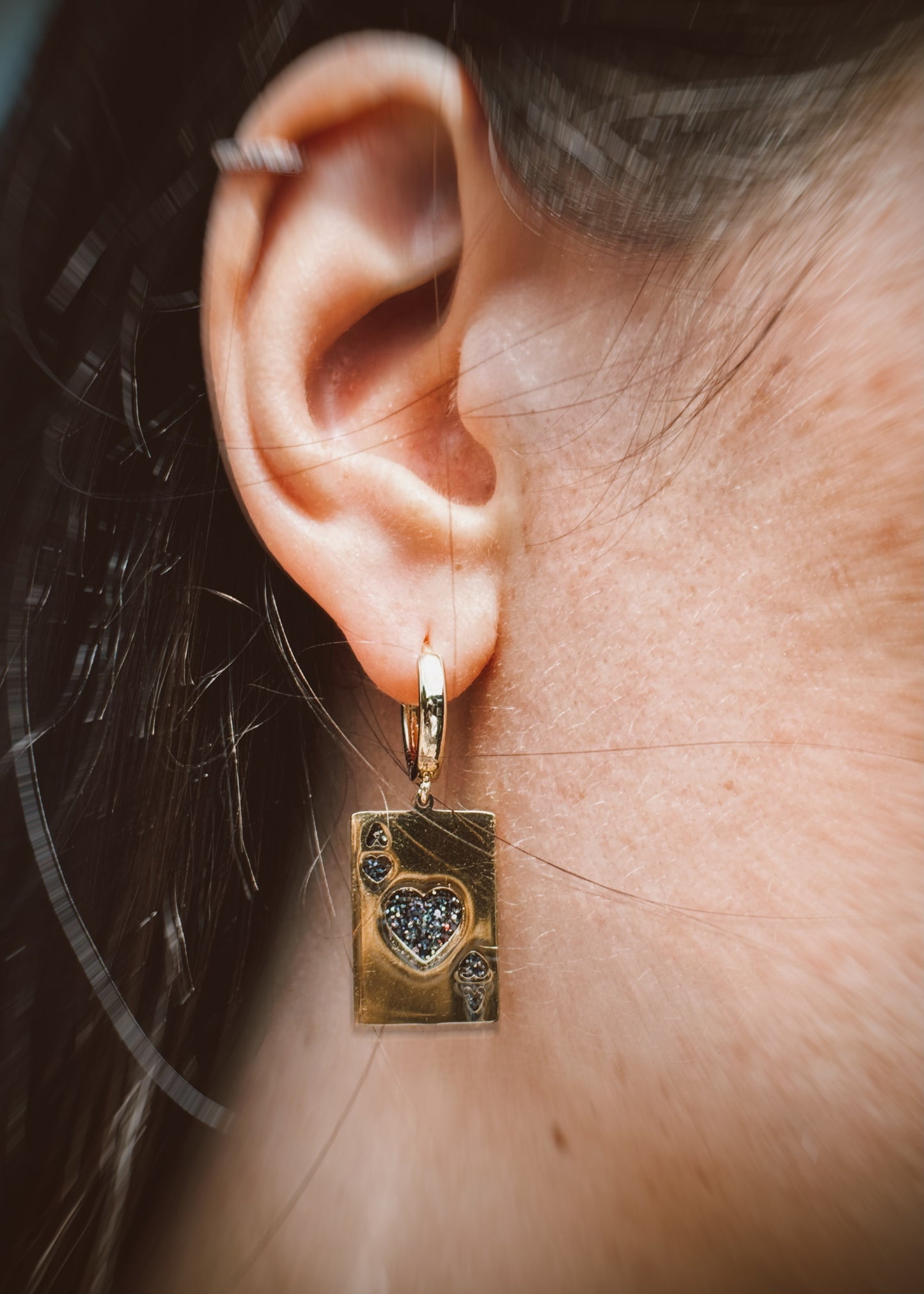 BOUCLE D'OREILLES HEARTBREAKER